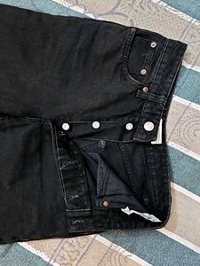 Zara Black straight fit Jeans