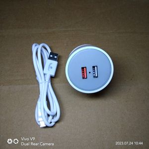 Dual Usb Port Charger 3,4 Amp Working With Usb Cable