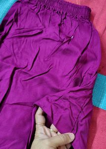 new 10 years old girl's wine  Kurta set