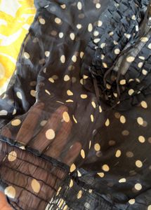 Polka Dot Sheer Top