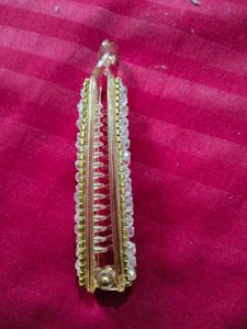 Vintage Crystal Banana Hair Clip