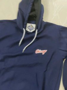 Navy Blue Chicago Hoodie