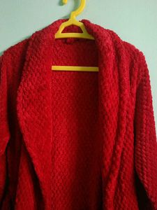 Red Plush Robe