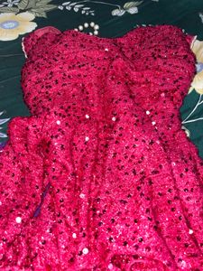 Stunning Red Sequin Bodycon Dress