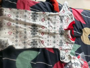 Cozy Snowflake Footie Pajamas ( new piece)