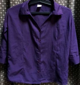 Classy Purple Formal/Casual Top (Super Soft) ✨