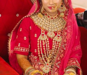 Bridal Set Jodha Akbar Multicolor Brida