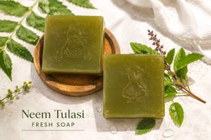 Neem Tulasi Fresh Soap(pack of 1)