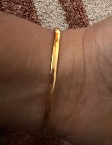 Gold Bangle Bracelet
