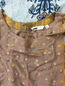 Boho Floral Print Kurta