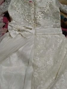Elegant White Bridal gown