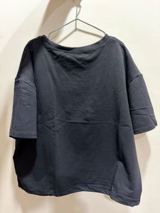 black boxy t-shirt
