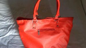 Vibrant Orange  Bag