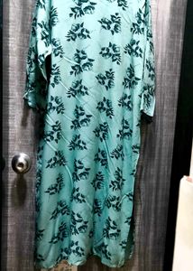 Flowy Floral Print Kurta