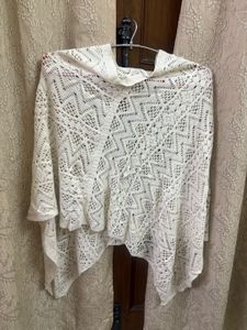 Crochet Knit Cover Up poncho