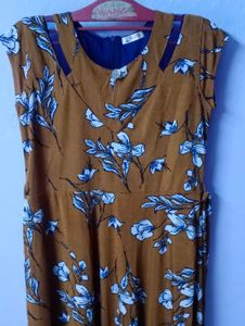 Floral Print Midi Dress