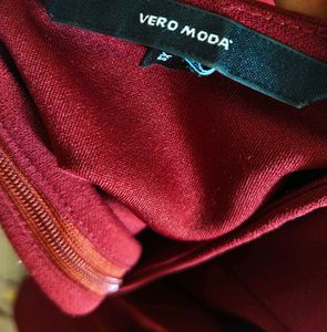 Stylish Burgundy Jumpsuit