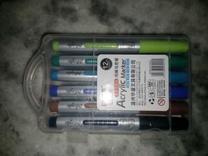 acrylic colours