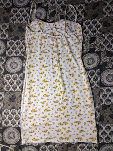 Cute Floral Mini Dress