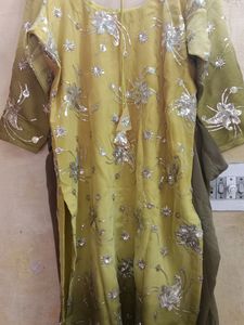 Women's Stitched Heavy Sitara Work Suit Salwar
