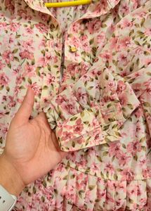 Floral Print Midi Dress