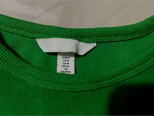 Ribbed Green Tank Top