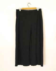 Black Front Open Skirt (Women's)