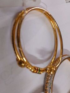 Beautiful Golden Kada Single Piece Left