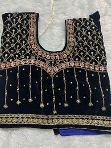 heavy embroidered lehga choli unused