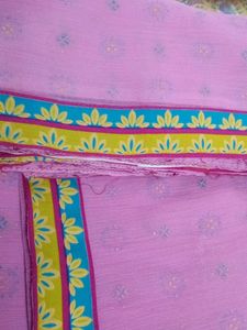 Beautiful Pink Saree