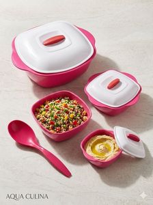 combo of 3 Casserole Set with Spoon