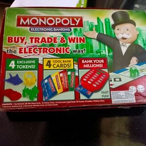 Monopoly E-Banking fantasy boardgame for Families