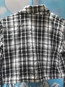 Checks Cropped Top