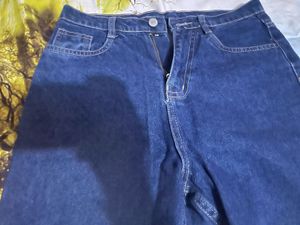 Classic Dark Wash Denim Jeans