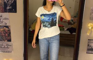 Starry Night Graphic T-Shirt