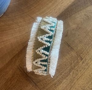 Boho Beaded Cuff Bracelet