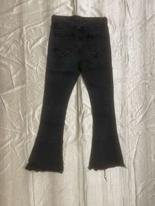 Women's Black Flare Jeans