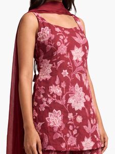 Nishorama Jhil-Mil Deep Back Kurti Set