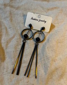combo jhumka and drop earrings