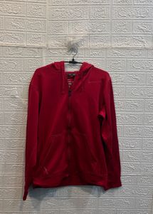 🇬🇧 Nike Red Full Zip Hoodie