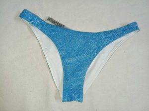 Sparkly Blue Bikini Bottoms