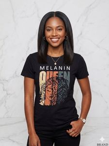 Melanin Queen Graphic T-Shirt