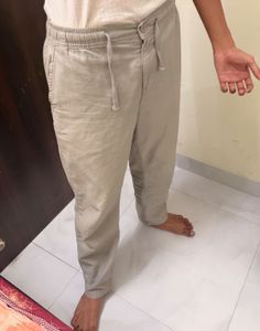 Men's Casual Khaki Drawstring lounge Pants