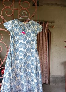 Branded Stylish Blue Kurta For Women