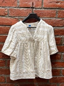 Boho Print Tunic Top