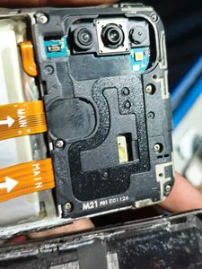 Used Blue Samsung Smartphone m21