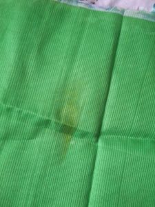 Vibrant Green material blouse