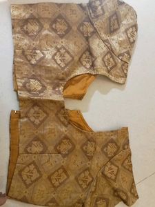 Elegant Brocade Saree Blouse