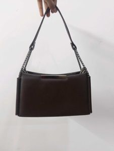 Chic Dark Brown Shoulder Bag