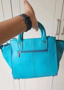 Stylish Blue Handbag